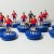 Subbuteo Andrew Table Soccer Chile National Team on classic Hasbro bases